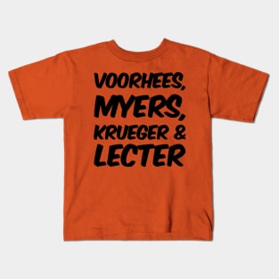 Horror Legends Kids T-Shirt